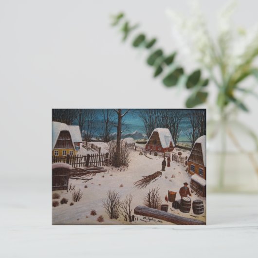 Zabok_24X18cm Briefkaart (Staand voorkant)