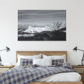 Zabriskie Point Canvas Afdruk (Insitu (Slaapkamer))