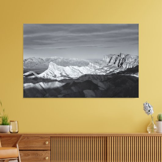Zabriskie Point Canvas Afdruk (Insitu (Woonkamer))
