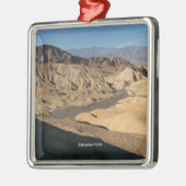 Zabriskie Point - Death Valley, Californië Metalen Ornament (Links)