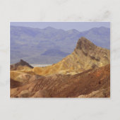 Zabriskie Point Death Valley Deserts Briefkaart (Voorkant)