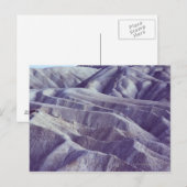 Zabriskie Point, Death Valley National Park Briefkaart (Voorkant / Achterkant)