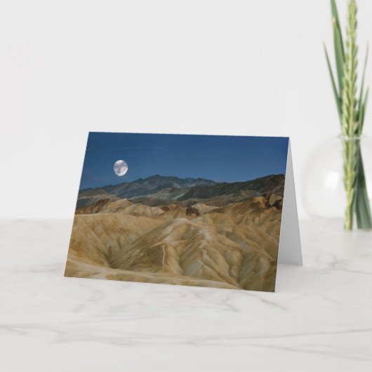 Zabriskie Point | Death Valley National Park Kaart (Voorkant)