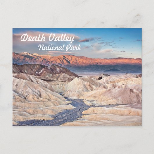 Zabriskie Point in Death Valley Briefkaart (Voorkant)