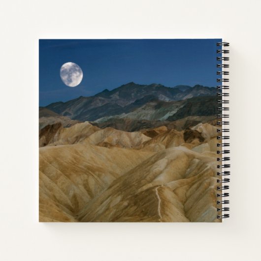 Zabriskie Point | Nationaal park Death Valley Notitieboek (Achterkant)