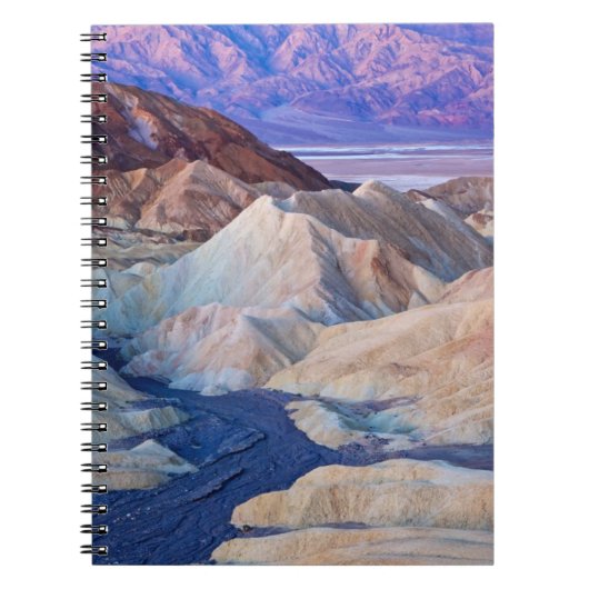Zabriskie Point voor zonsopgang Notitieboek (Voorkant)