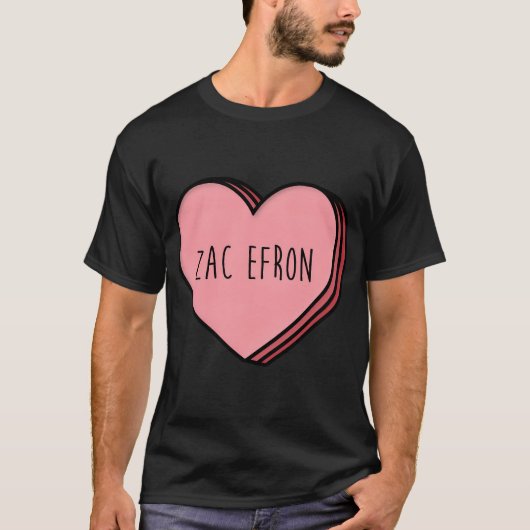 Zac Efron T-shirt (Voorkant)