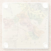 Zacatecas, Mexico Glazen Onderzetter (Achterkant)