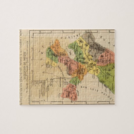 Zacatecas, Mexico Legpuzzel (Horizontaal)