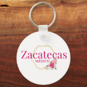 Zacatecas Mexico Travel Destination Bridesmaid Sleutelhanger (Voorkant)