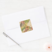 Zacatecas, Mexico Vierkante Sticker (Envelop)