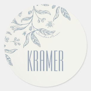 Zach blad Purim sticker