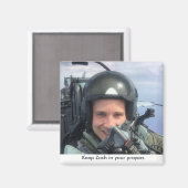 Zach gebedsmagneet magneet (Voorkant / Achterkant)