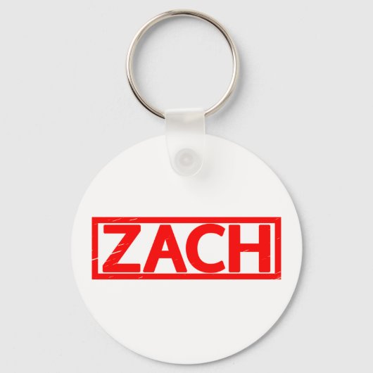 Zach Stamp Sleutelhanger (Voorkant)