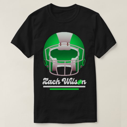 Zach Wilson jet in New York T-shirt (Design voorkant)