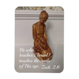 Zacharia 2:8 Hij die Israël aanraakt, raakt de Magneet