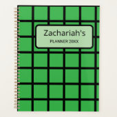 Zachariah aanpasbaar planner (Voorkant)