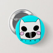 Zacharie Ronde Button 5,7 Cm (Voorkant /achterkant)