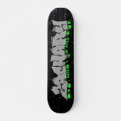 Zachary Graffiti Custom Personalized Skateboard (Voorkant)