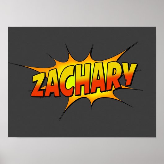 Zachary Poster (Voorkant)