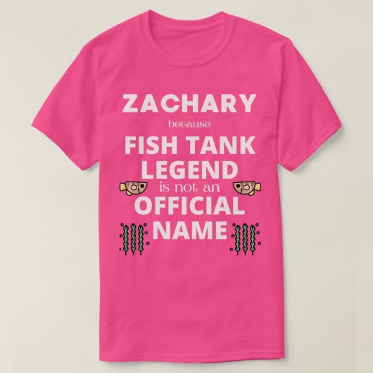 Zachary T-shirt (Design voorkant)