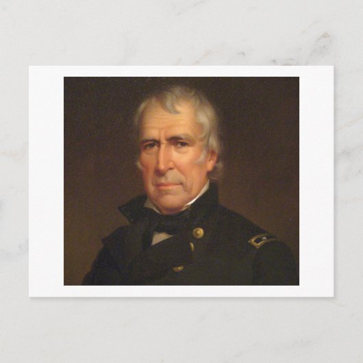 Zachary Taylor 12 Briefkaart (Voorkant)