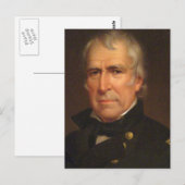 Zachary Taylor 12 Briefkaart (Voorkant / Achterkant)