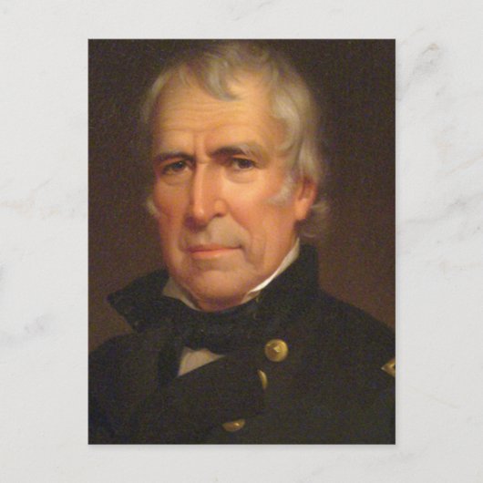 Zachary Taylor 12 Briefkaart (Voorkant)