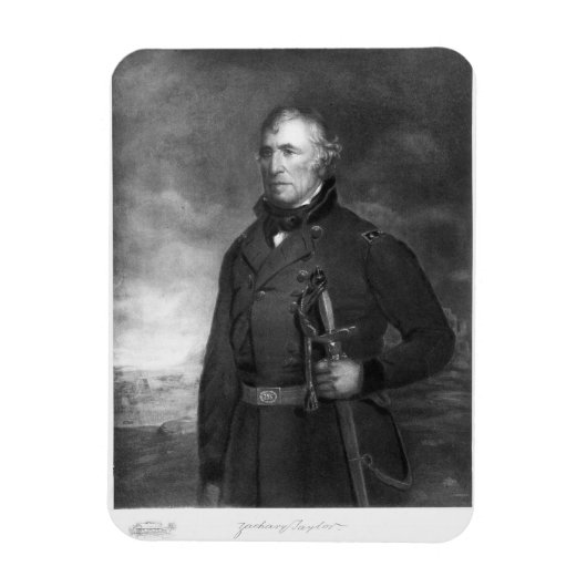 Zachary Taylor, 12e President van de Verenigde Sta Magneet (Verticaal)
