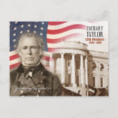 Zachary Taylor - 12e President van de VS Briefkaart (Voorkant)