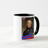 Zachary Taylor Baseball Card Mok (Voorkant rechts)