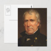 Zachary Taylor Briefkaart (Voorkant / Achterkant)