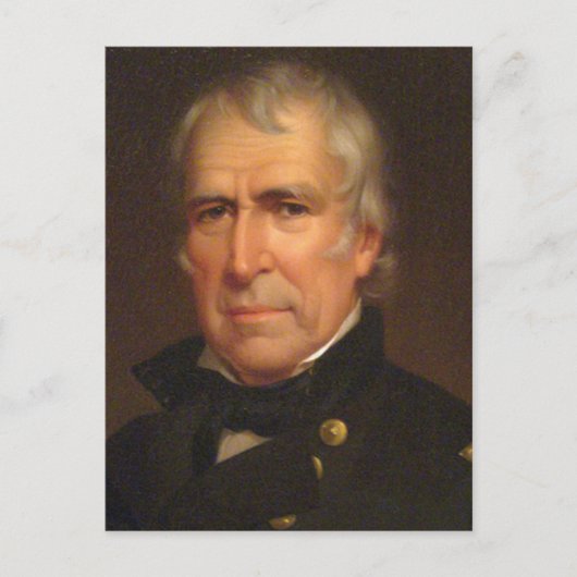 Zachary Taylor Briefkaart (Voorkant)