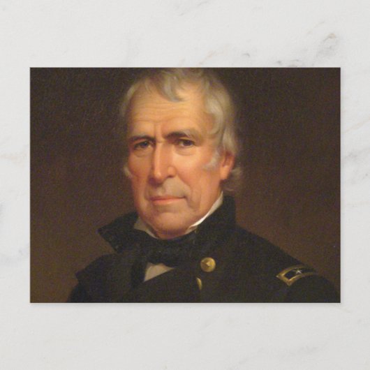 Zachary Taylor Briefkaart (Voorkant)