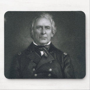 Zachary Taylor, gegraveerd na een dagerrotype door Muismat