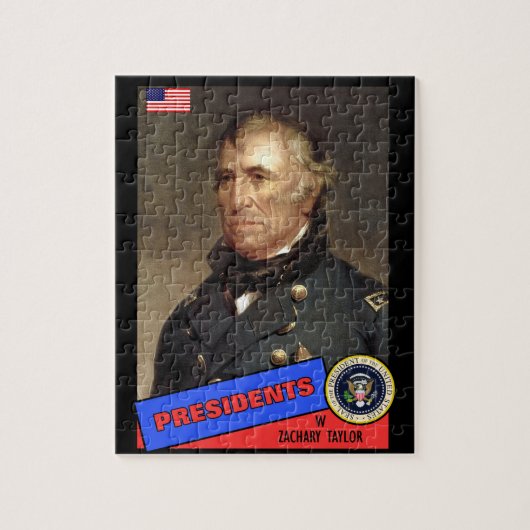 Zachary Taylor-honkbalkaart Legpuzzel (Verticaal)