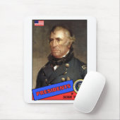 Zachary Taylor-honkbalkaart Muismat (Met muis)