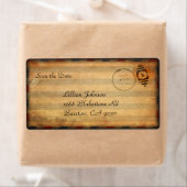 Zachée Save Date Label (Insitu)