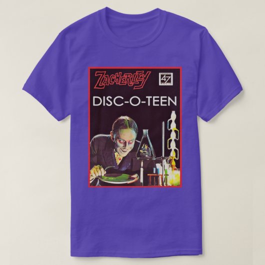 Zacherley DiscOTeen 60s Live Dance TV Programma T-shirt (Design voorkant)