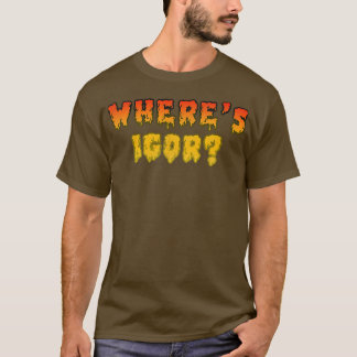 Zacherley Roland Horror Host Shock Theatre WHERES T-shirt