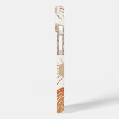 "Zachig voor hem, fel voor haar." Case-Mate iPhone Case (Achterkant / Links)