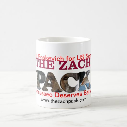 ZachPack 11 Oz koffie-Mok Koffiemok (Center)