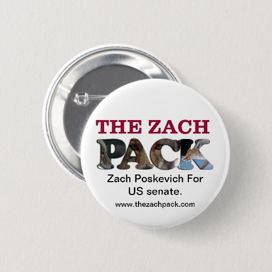 ZachPack Button (Voorkant /achterkant)