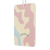 Zacht Abstract organisch gevormde gepersonaliseerd Luchtverfrisser (Links)