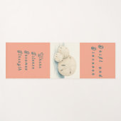 Zacht als de Tide Yoga Mat - Kustzanddollar (Voorkant (horizontaal))