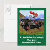 Zacht als een adelaar briefkaart (Voorkant / Achterkant)