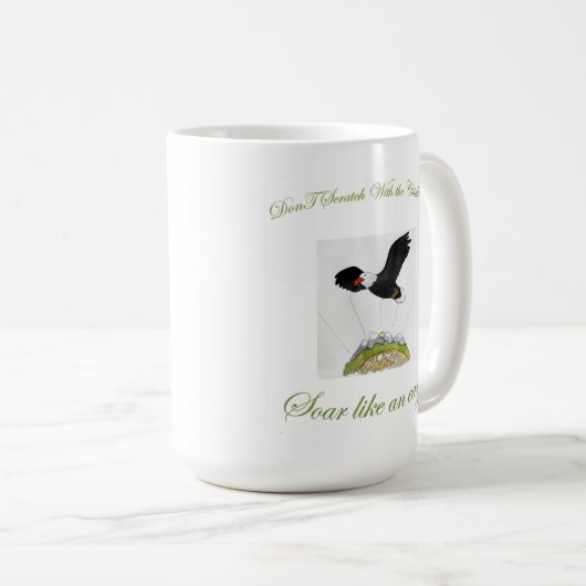 Zacht als een Eagle Mok (Voorkant rechts)
