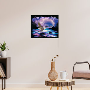 Zacht als een Eagle Poster