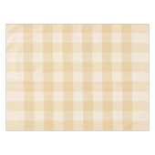 Zacht Beige Gingham tafelkleed - Minimal Morning (Voorkant (Horizontaal))