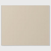 Zacht beige visgraatpatroon inpakpapier Roll (Vlak)